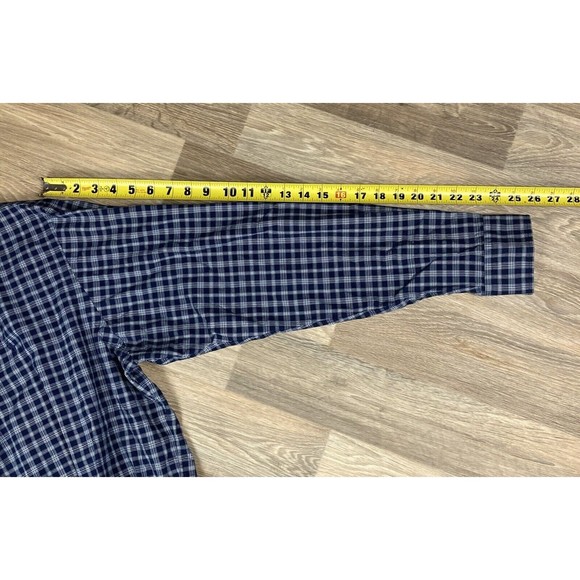 Ralph Lauren Button Down Shirt Blue Plaid Lowell Sport Cotton Men’s Size XL - Picture 7 of 7